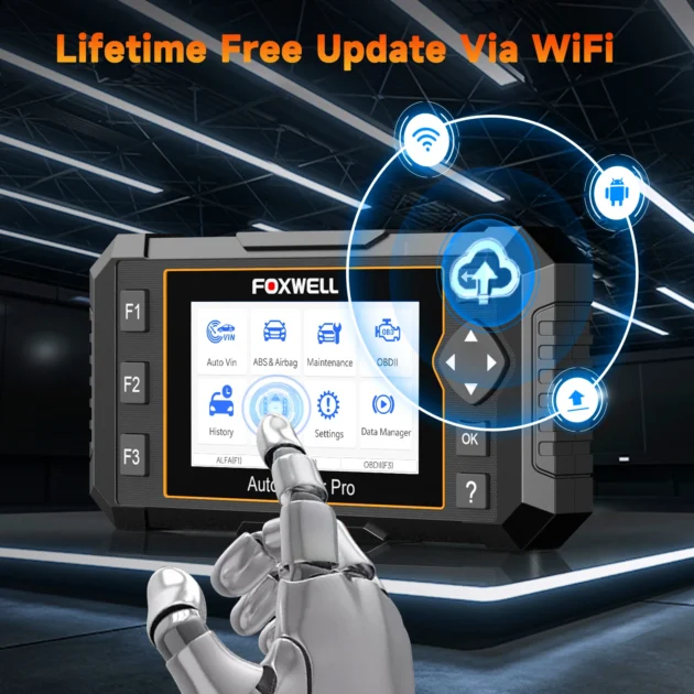 FOXWELL NT650 PRO Car ABS SRS Code Reader OBD2 Diagnostic Tool EPB OIL DPF TPMS 25+ Reset OBD2 Automotive Scanner Free Update - Image 6