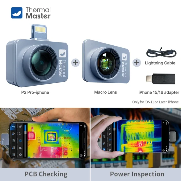 -20 to 600℃ Infrared Thermal Imaging Camera for Phones HVAC PCB Repair Tools Gadget - Image 7